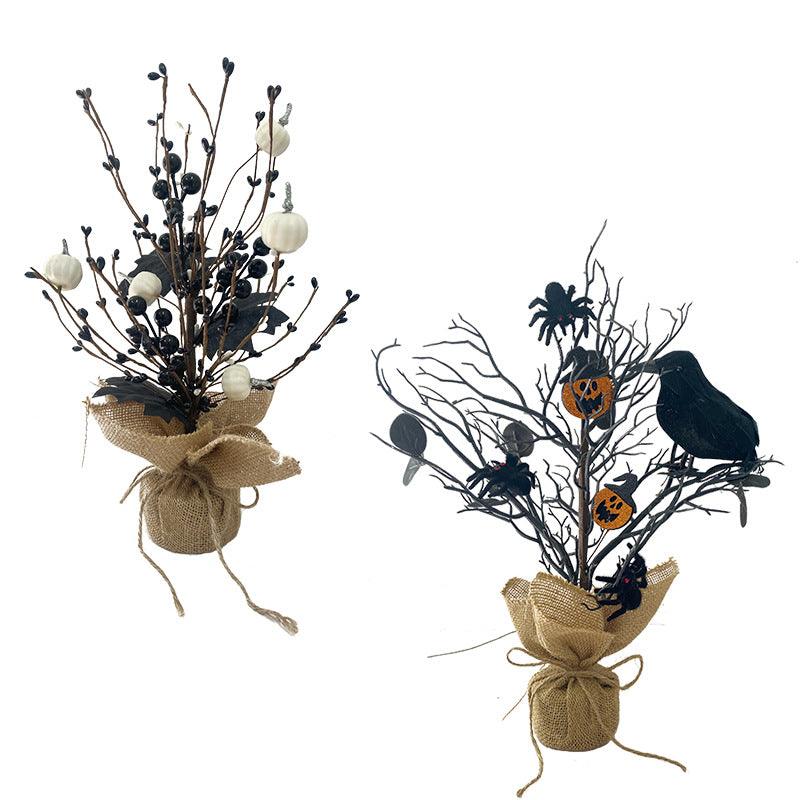 Simulate Halloween Tree Festival Atmosphere Decoration Decoration Decoration